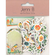 Rosy Brown Jenni B Die Cuts Birds Woodland Blues Stencils and Templates