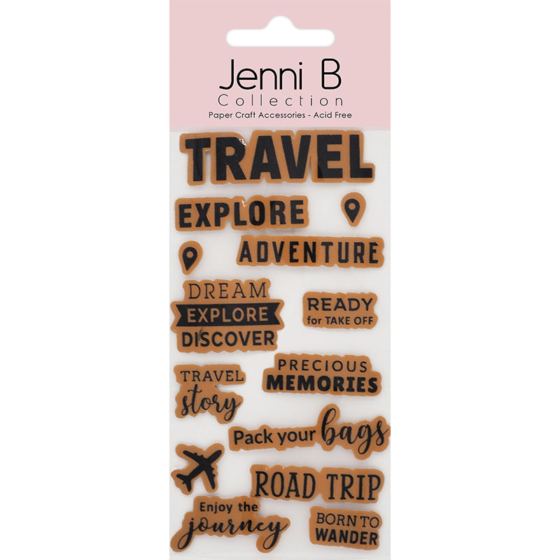 Thistle Jenni B Explore And Discover 14Pc Stencils and Templates