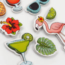 Lavender Jenni B Sticker, Tropical Toucan 12Pc Paper Craft