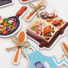Lavender Jenni B Sticker Kitchen Counter 9Pc Paper Craft