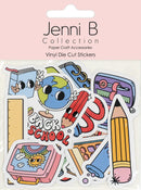 Misty Rose Jenni B Diecut Sticker Teacher 20Pc Paper Craft