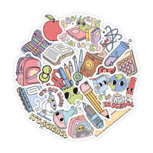 White Smoke Jenni B Diecut Sticker Teacher 20Pc Paper Craft
