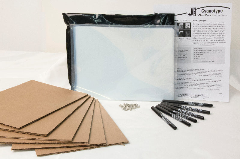 Light Gray Jacquard Cyanotype Class Kit Cyanotype