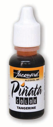White Smoke Jacquard Pinata Alcohol Ink, Tangerine, 14ml Ink