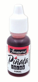 White Smoke Jacquard Pinata Alcohol Ink, Coral, 14ml Ink