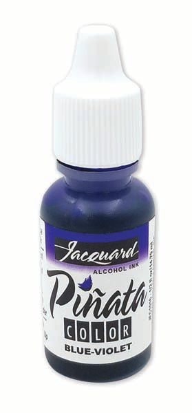 White Smoke Jacquard Pinata Alcohol Ink, Blue Violet, 14ml Ink