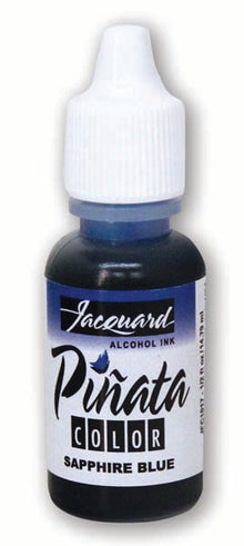White Smoke Jacquard Pinata Alcohol Ink, Sapphire Blue, 14ml Ink