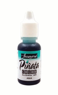 White Smoke Jacquard Pinata Alcohol Ink, Aqua, 14ml Ink