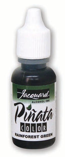 White Smoke Jacquard Pinata Alcohol Ink, Rainforest Green, 14ml Ink
