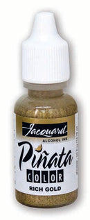White Smoke Jacquard Pinata Alcohol Ink, Rich Gold, 14ml Ink