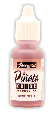 White Smoke Jacquard Pinata Alcohol Ink, Rose Gold, 14ml Alcohol Ink