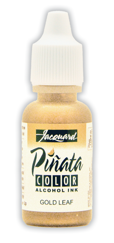White Smoke Jacquard Pinata Alcohol Ink, Gold Leaf, 14ml Alcohol Ink