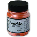 Black Jacquard Pearl Ex Powdered Pigments 14gm SCARLET Resin Dyes, Pigments, and Colours