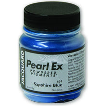 Black Jacquard Pearl Ex Powdered Pigments 14gm SAPPHIRE BLUE Resin Dyes, Pigments, and Colours