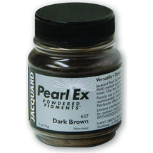 Black Jacquard Pearl Ex Powdered Pigments 14gm DARK BROWN Resin Dyes, Pigments, and Colours