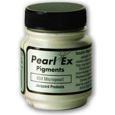 Black Jacquard Pearl Ex Powdered Pigments 21gm MICRO PEARL Resin Dyes, Pigments, and Colours