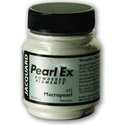Black Jacquard Pearl Ex Powdered Pigments 21gm MACRO PEARL Resin Dyes, Pigments, and Colours