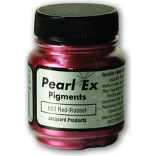 Black Jacquard Pearl Ex Powdered Pigments 21gm RED RUSSET Resin Dyes, Pigments, and Colours