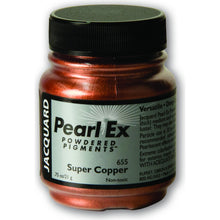 Black Jacquard Pearl Ex Powdered Pigments 21gm SUPER COPPER Resin Dyes, Pigments, and Colours
