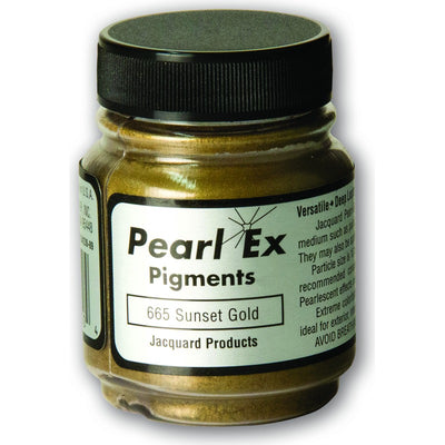 White Smoke Jacquard Pearl Ex Powdered Pigments 21gm SUNSET GOLD Resin Dyes, Pigments, and Colours