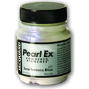 White Smoke Jacquard Pearl Ex Powdered Pigments 14gm INTERFERENCE BLUE Resin Dyes, Pigments, and Colours
