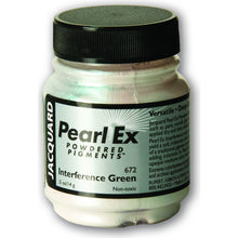 White Smoke Jacquard Pearl Ex Powdered Pigments 14gm INTERFERENCE GREEN Resin Dyes, Pigments, and Colours