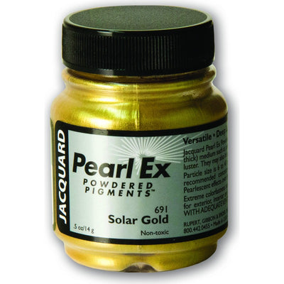 White Smoke Jacquard Pearl Ex Powdered Pigments 14gm SOLAR GOLD (FORMERLY SPARKLING COPPER) Resin Dyes, Pigments, and Colours