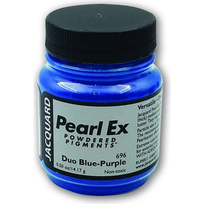 White Smoke Jacquard Pearl Ex Powdered Pigments 14gm DUO BLUE PURPLE Resin Dyes, Pigments, and Colours