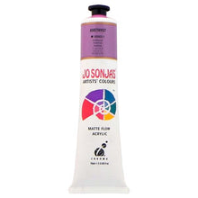 White Smoke Jo Sonja's Matte Flow Acrylic Paint Amethyst 75ml S1 Paint
