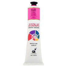 White Smoke Jo Sonja's Matte Flow Acrylic Paint Brilliant Magenta 75ml S1 Paint