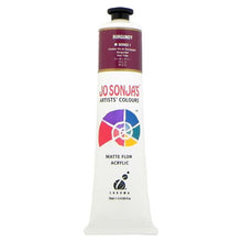 White Smoke Jo Sonja's Matte Flow Acrylic Paint Burgundy 75ml S1 Paint