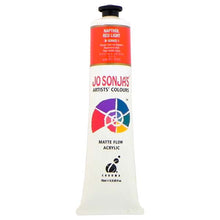 White Smoke Jo Sonja's Matte Flow Acrylic Paint Napthol Red Light 75ml S1 Paint