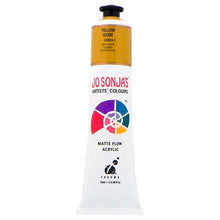 White Smoke Jo Sonja's Matte Flow Acrylic Paint Yellow Oxide 75ml S1 Paint