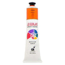 White Smoke Jo Sonja's Matte Flow Acrylic Paint Orange 75ml S2 Paint