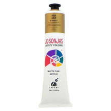 White Smoke Jo Sonja's Matte Flow Acrylic Paint Rich Gold 75ml S2 Paint