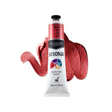 White Smoke Jo Sonja's Matte Flow Acrylic Paint Metallic Rose Gold 75ml S3 Paint