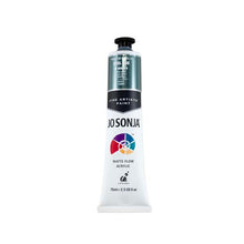 White Smoke Jo Sonja's Matte Flow Acrylic Paint Metallic Steel Blue 75ml S3 Paint