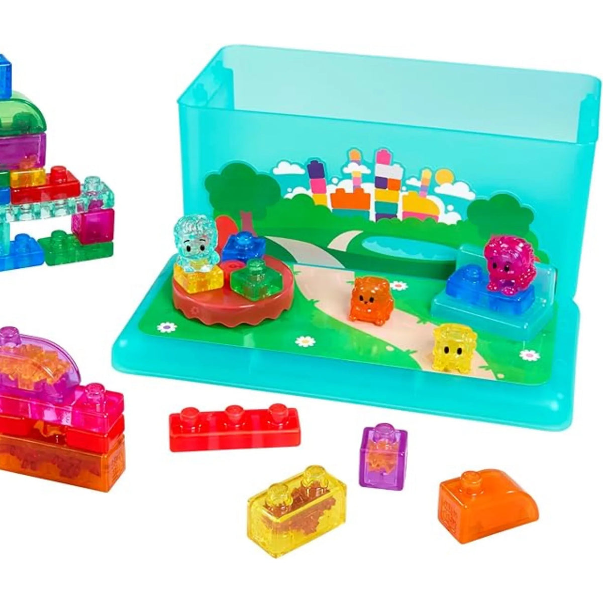 White Smoke Jelly Blox Playground Store & Play Sensory Building & Construction Toys