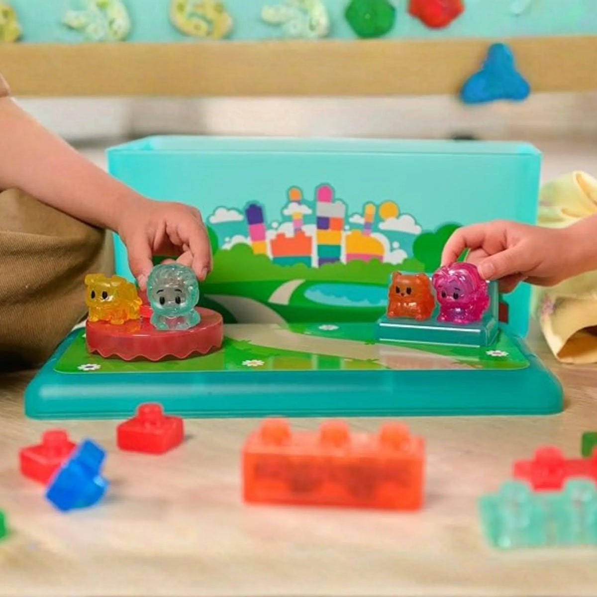 Tan Jelly Blox Playground Store & Play Sensory Building & Construction Toys