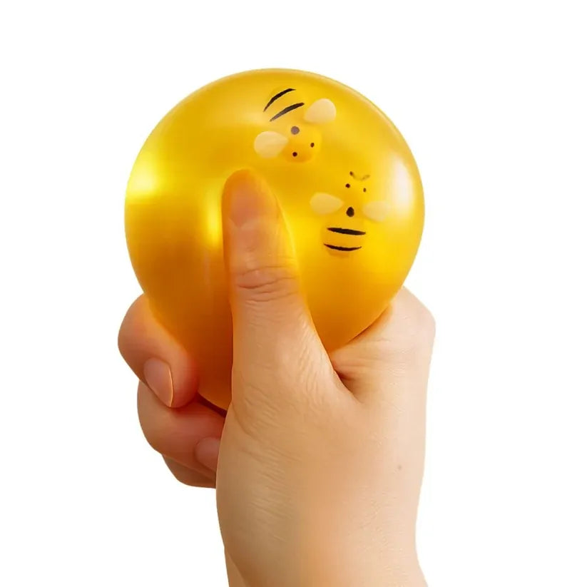 White Smoke Keycraft Squishy Honey Drop Ball Squishy & Squeeze