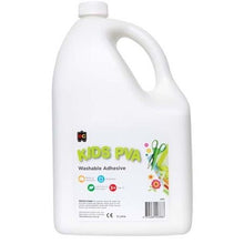 White Smoke Educational Colours Kids Washable PVA Glue 5ltr Kids Glues