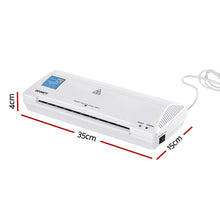 White Smoke Devanti A4 Laminator Machine, Hot & Cold Thermal Fast Lamination Anti-Jam Laminator for Office School Home Document Photo Card Handmade A4 A5 A6, White Home & Garden > Home Office Accessories > Laminators