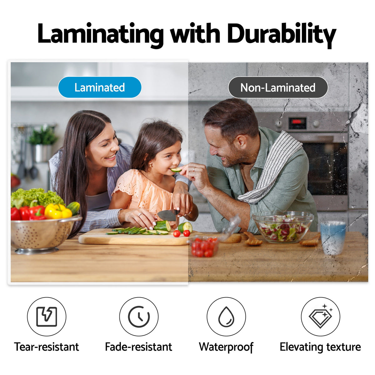 White Smoke Devanti A3 Laminator Machine, Hot & Cold Thermal Fast Lamination Anti-Jam Laminator for Office School Home Document Photo Card Handmade A3 A4 A5 A6, Black Home & Garden > Home Office Accessories > Laminators
