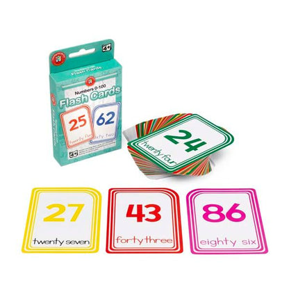White Smoke Learning Can Be Fun Numbers 0-100 Flash Cards Classroom Supplies
