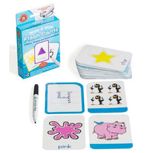White Smoke Learning Can Be Fun Flash Cards,  Colours  Shapes & Early Numbers Classroom Supplies