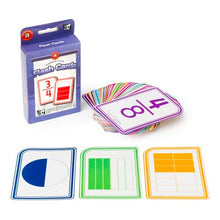 White Smoke Learning Can Be Fun Flash Cards - Fractions Classroom Supplies