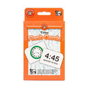 White Smoke Learning Can Be Fun Flash Cards - Time Classroom Supplies