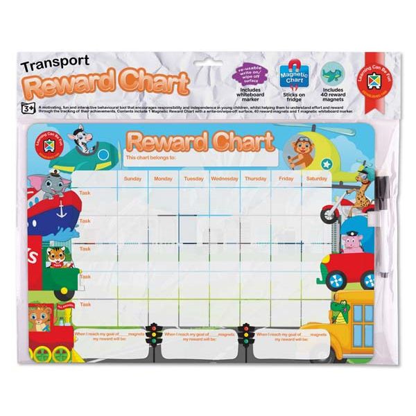 Lavender Learning Can Be Fun Transport Reward Chart Classroom Supplies