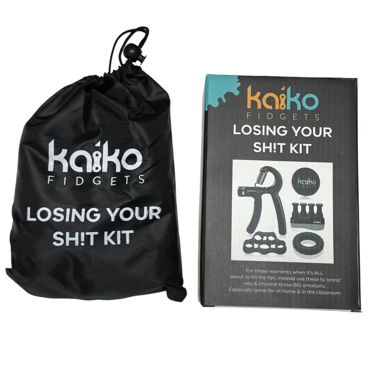 White Smoke Kaiko Losing Your Sh!t Kit Fidget Toys