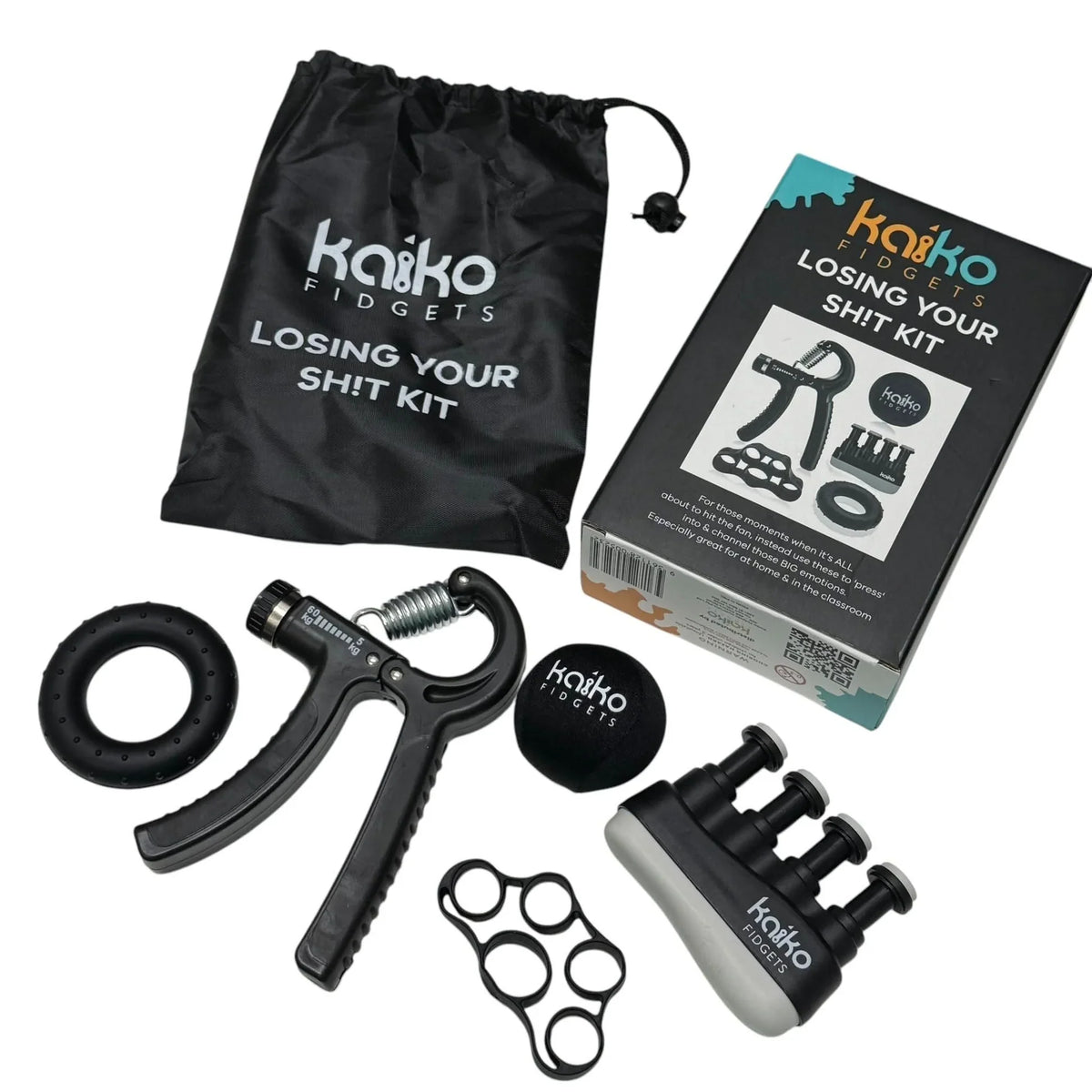 White Smoke Kaiko Losing Your Sh!t Kit Fidget Toys